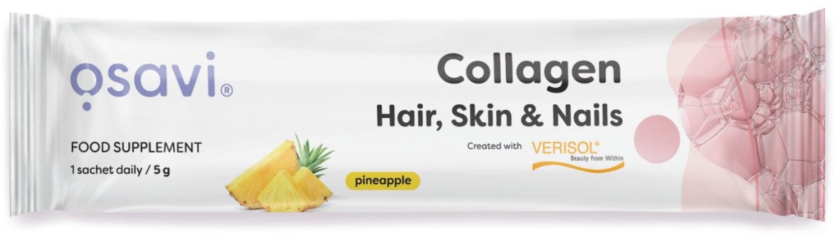 Collagen (Hair, Skin & Nails), Pineapple - 5 grams (1 serving) - VitaeSupps