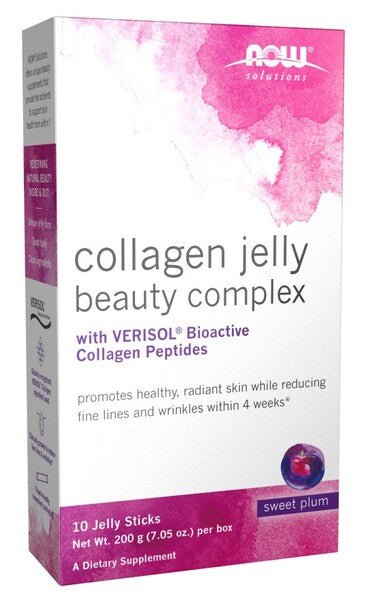 Collagen Jelly Beauty Complex, Sweet Plum - 10 jelly sticks - VitaeSupps