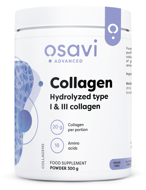 Collagen Peptides - Hydrolyzed Type 1 & 3 - 300 grams - VitaeSupps