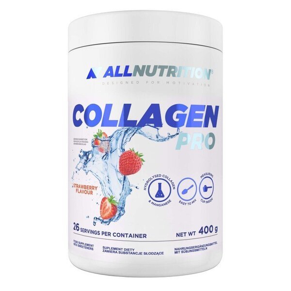 Collagen Pro, Strawberry - 400 grams - VitaeSupps