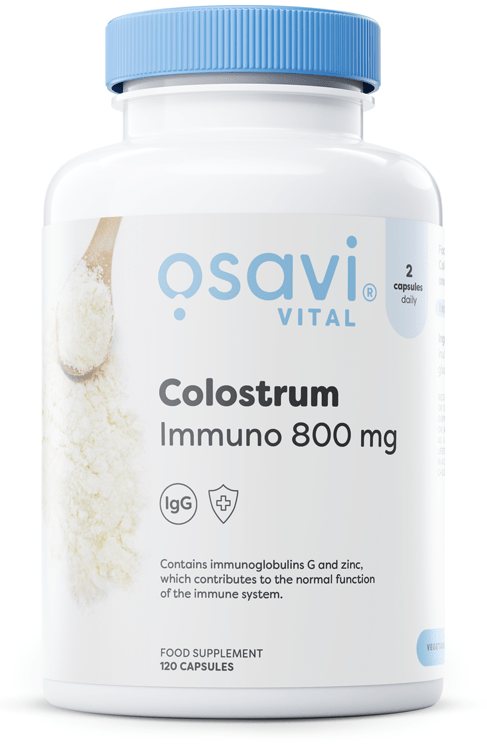 Colostrum Immuno, 800mg - 120 caps - VitaeSupps