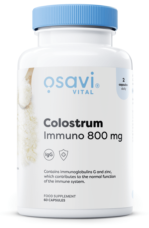 Colostrum Immuno, 800mg - 60 caps - VitaeSupps