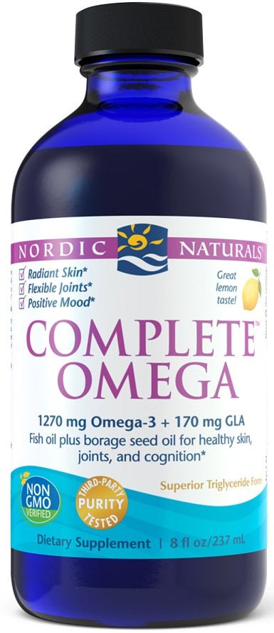 Complete Omega, 1270mg Lemon - 237 ml. - VitaeSupps