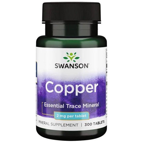 Copper, 2mg - 300 tablets - VitaeSupps