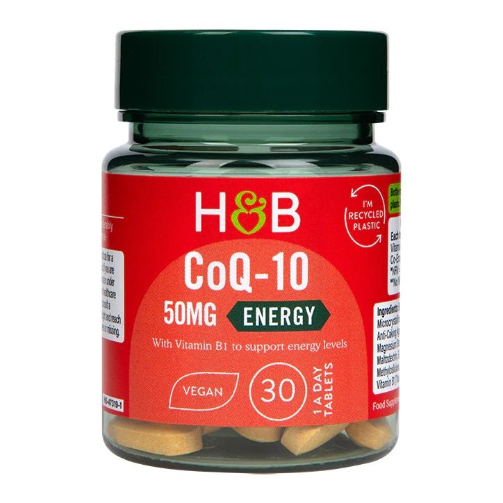 CoQ - 10, 50mg - 30 tablets - VitaeSupps