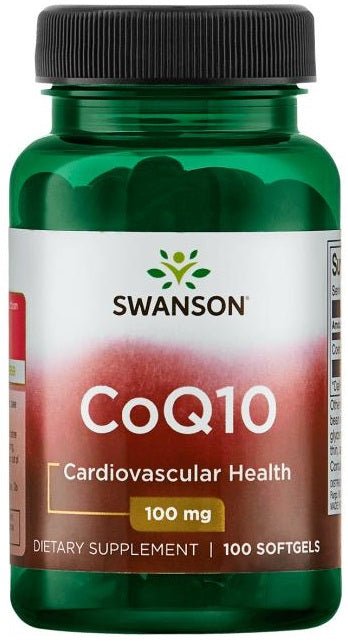 CoQ10, 100mg - 100 softgels - VitaeSupps