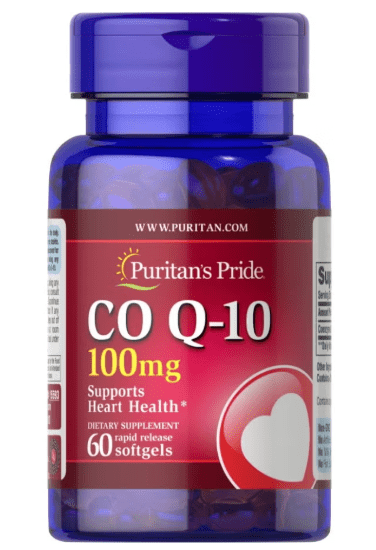 CoQ10, 100mg - 60 softgels - VitaeSupps