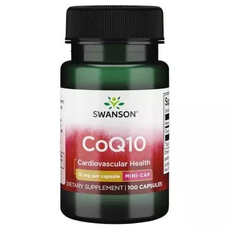 CoQ10, 10mg - 100 caps - VitaeSupps