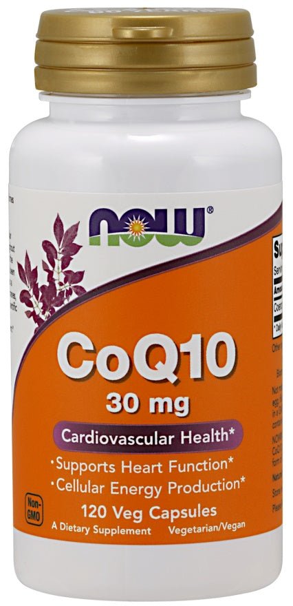 CoQ10, 30mg - 120 vcaps - VitaeSupps