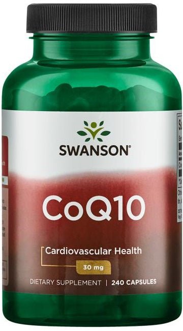 CoQ10, 30mg - 240 caps - VitaeSupps
