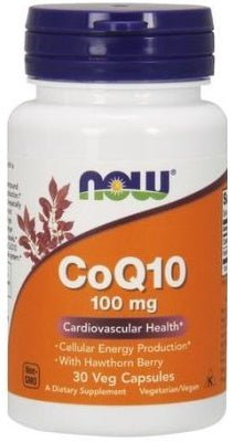 CoQ10 with Hawthorn Berry, 100mg - 30 vcaps - VitaeSupps