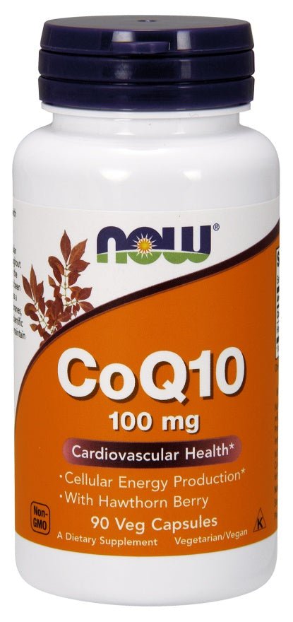 CoQ10 with Hawthorn Berry, 100mg - 90 vcaps - VitaeSupps