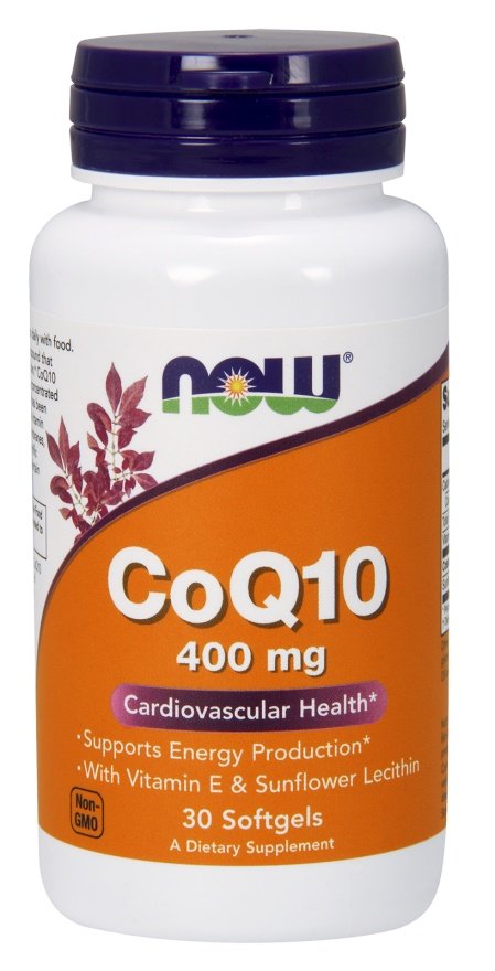 CoQ10 with Vitamin E & Sunflower Lecithin, 400mg - 30 softgels - VitaeSupps
