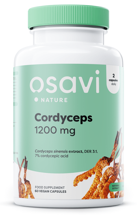 Cordyceps, 1200mg - 60 vegan caps - VitaeSupps