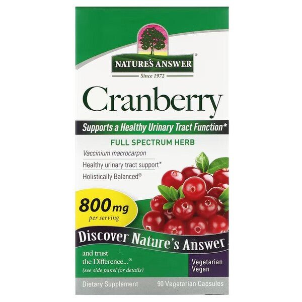Cranberry, Capsules - 90 vcaps - VitaeSupps