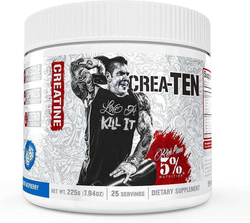 Crea - TEN - Legendary Series, Blue Raspberry - 225 grams - VitaeSupps