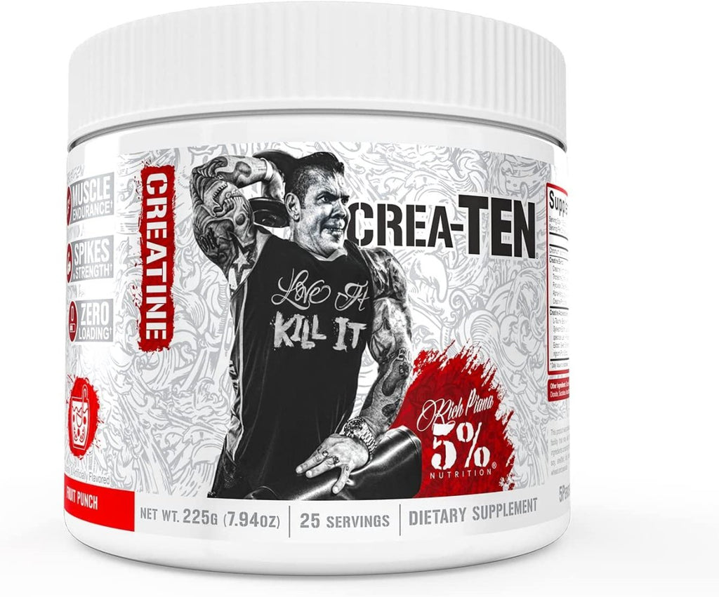 Crea - TEN - Legendary Series, Fruit Punch - 225 grams - VitaeSupps