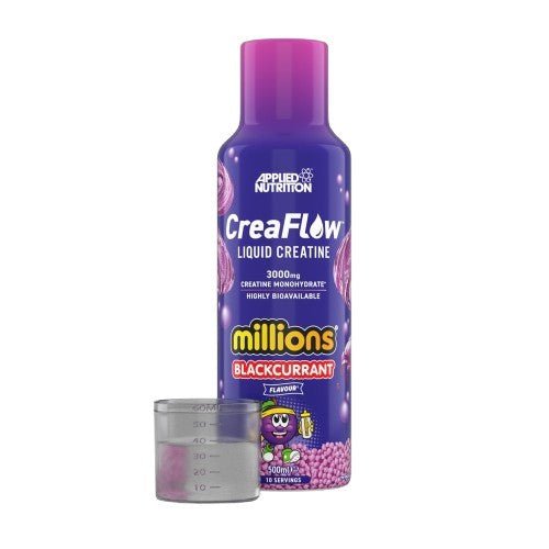 CreaFlow Liquid Creatine, Millions Blackcurrant - 500 ml. - VitaeSupps