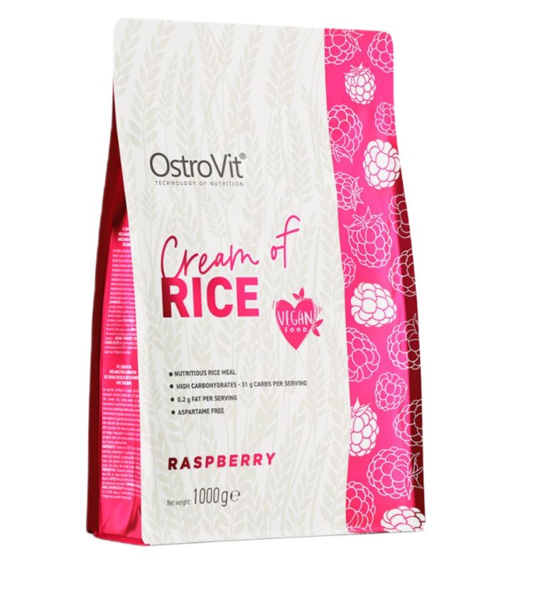 Cream of Rice, Raspberry - 1000 grams - VitaeSupps