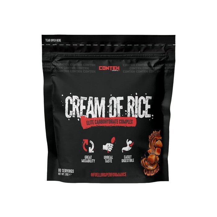 Cream of Rice, Salted Caramel - 2000 grams - VitaeSupps