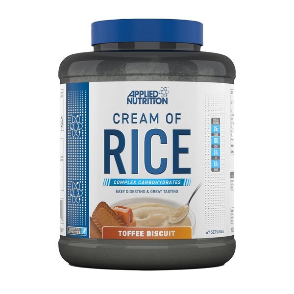 Cream of Rice, Toffee Biscuit - 2000 grams - VitaeSupps