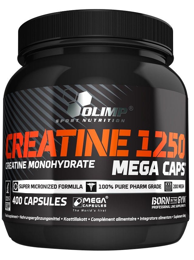 Creatine 1250 Mega Caps - 400 caps - VitaeSupps
