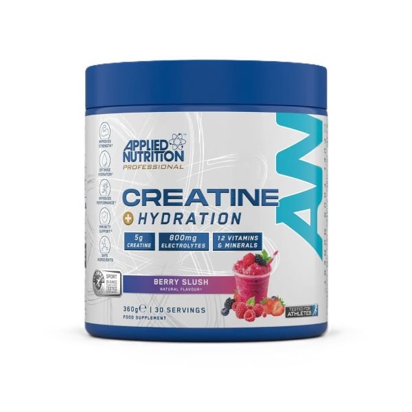 Creatine + Hydration, Berry Slush - 360 grams - VitaeSupps