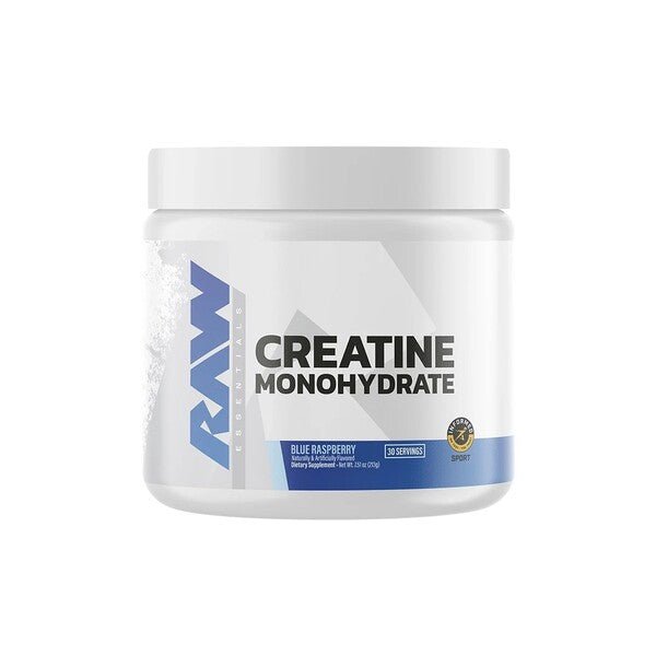 Creatine Monohydrate, Blue Raspberry - 213 grams - VitaeSupps
