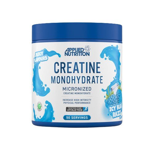 Creatine Monohydrate, Icy Blue Razz - 250 grams - VitaeSupps