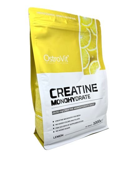 Creatine Monohydrate, Lemon - 1000 grams - VitaeSupps