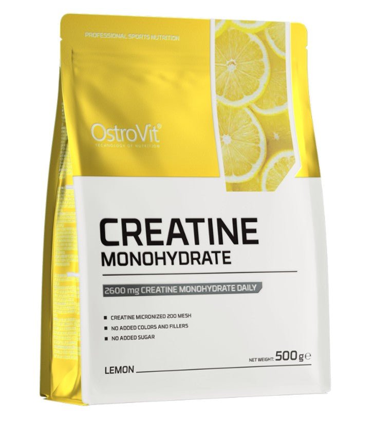 Creatine Monohydrate, Lemon - 500 grams - VitaeSupps