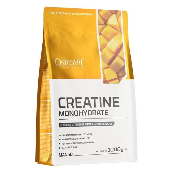 Creatine Monohydrate, Mango - 1000 grams - VitaeSupps
