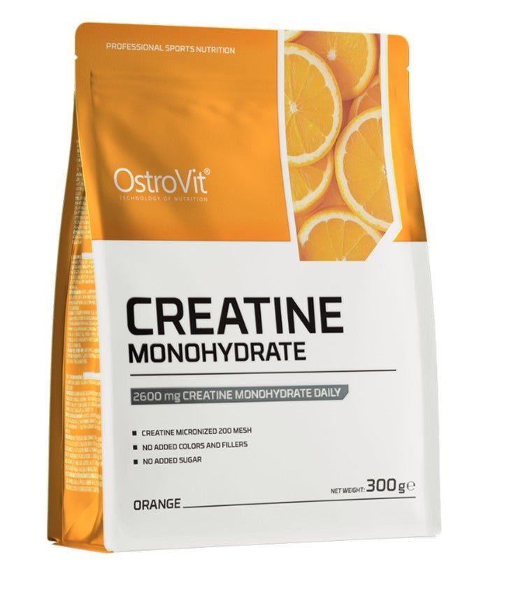 Creatine Monohydrate, Orange - 300 grams - VitaeSupps