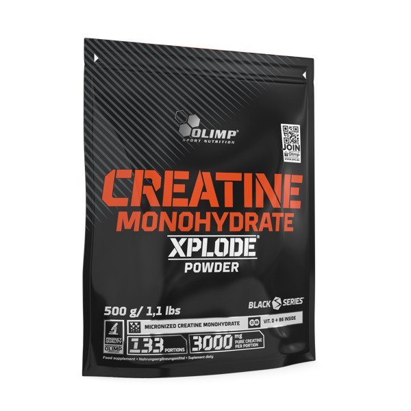 Creatine Monohydrate Xplode, Lemon - 500 grams - VitaeSupps