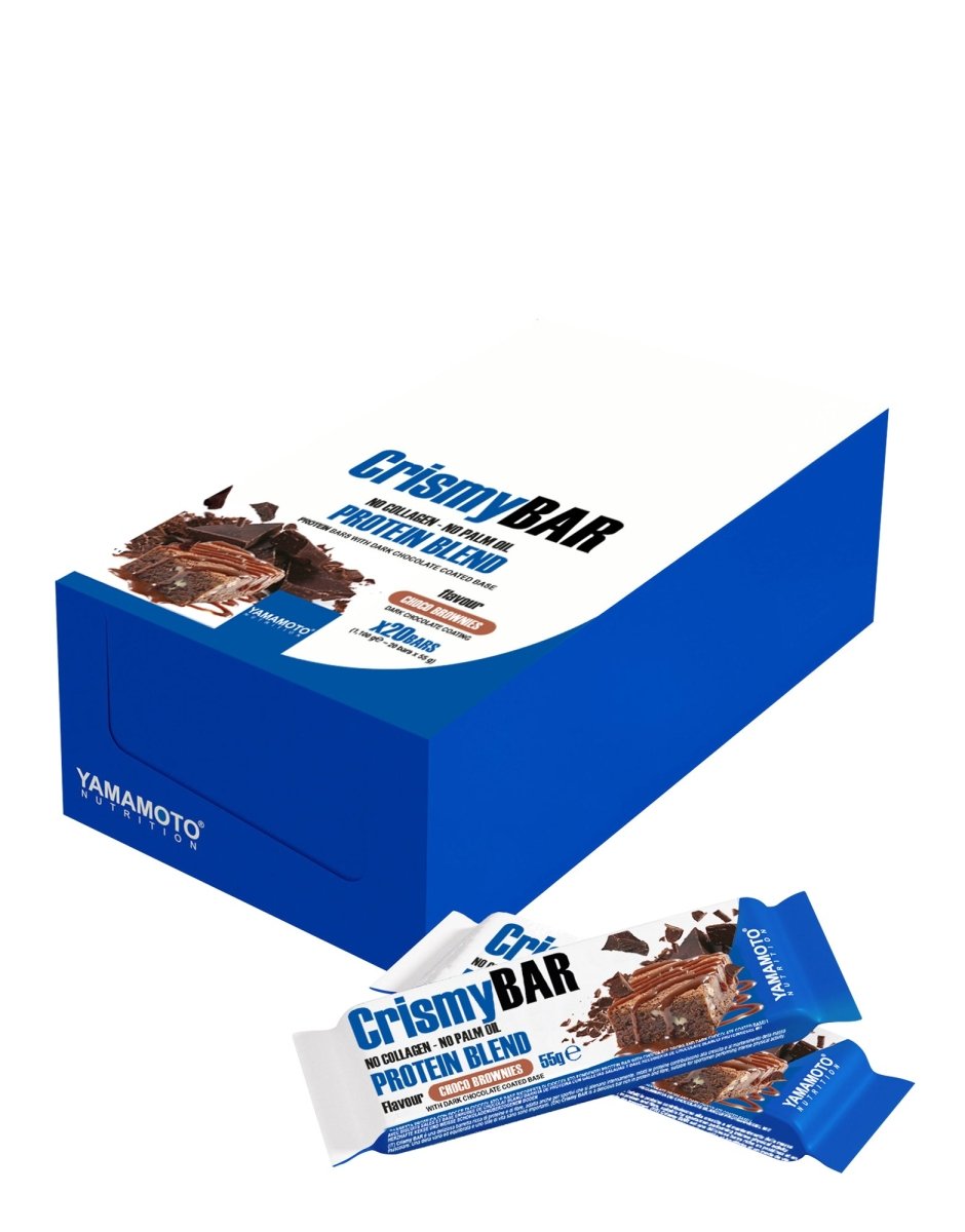 CrismyBAR, Choco Brownies - 20 x 55g - VitaeSupps