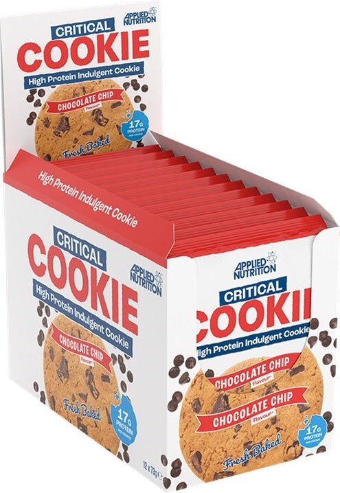 Critical Cookie, Chocolate Chip - 12 x 73g - VitaeSupps