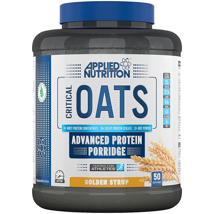 Critical Oats Protein Porridge, Golden Syrup - 3000 grams - VitaeSupps