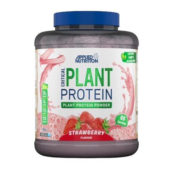 Critical Plant Protein, Strawberry - 1800 grams - VitaeSupps