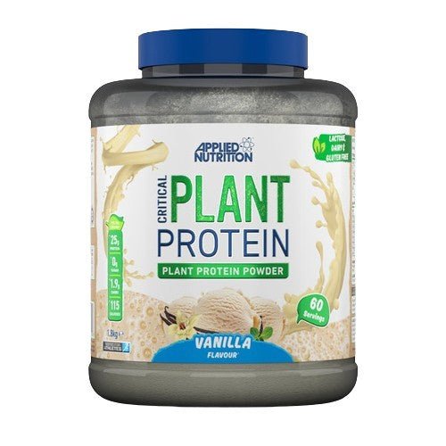 Critical Plant Protein, Vanilla - 1800 grams - VitaeSupps