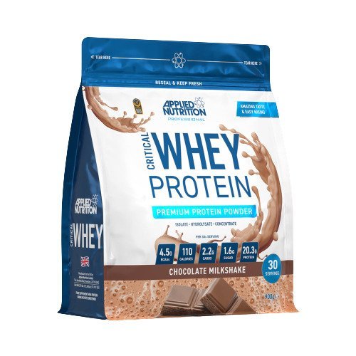 Critical Whey, Chocolate Milkshake - 900 grams - VitaeSupps