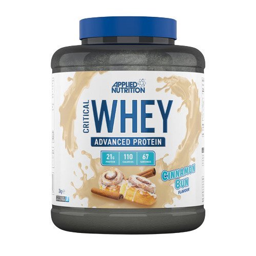 Critical Whey, Cinnamon Bun - 2000 grams - VitaeSupps