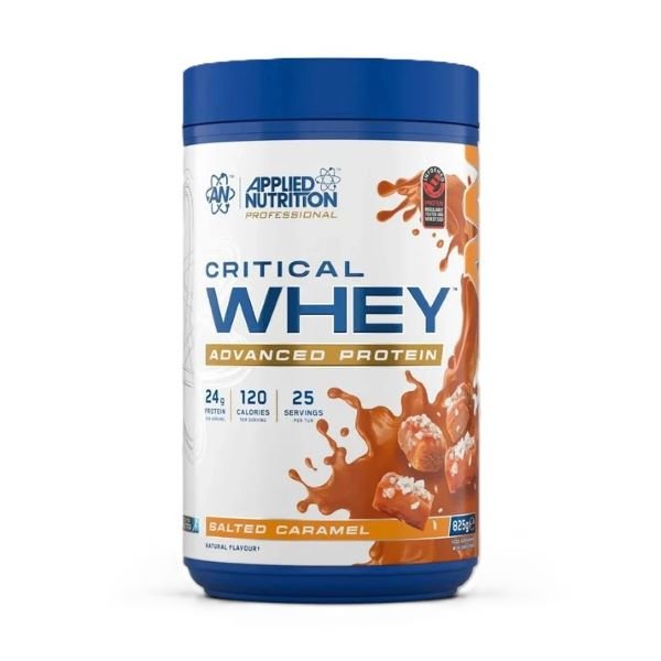 Critical Whey, Salted Caramel - 825 grams - VitaeSupps