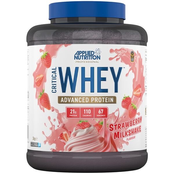 Critical Whey, Strawberry Milkshake (EAN ) - 2000 grams - VitaeSupps
