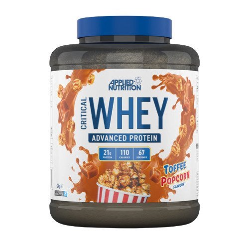 Critical Whey, Toffee Popcorn - 2000 grams - VitaeSupps