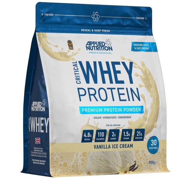 Critical Whey, Vanilla Ice Cream - 900 grams - VitaeSupps