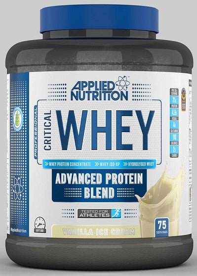 Critical Whey, Vanilla Ice Cream (EAN 634158562938) - 2000 grams - VitaeSupps