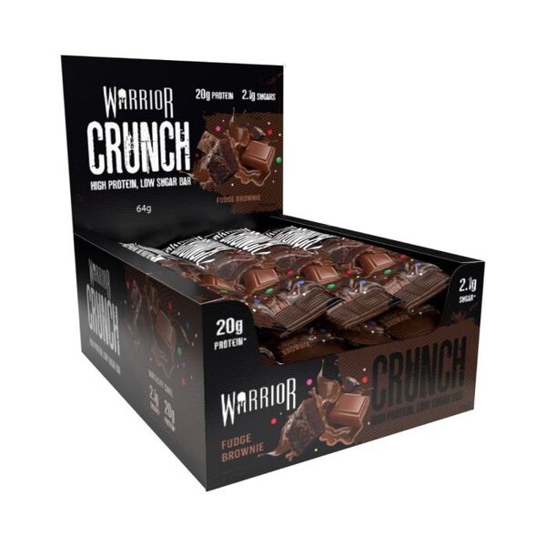 Crunch Bar, Fudge Brownie - 12 bars - VitaeSupps