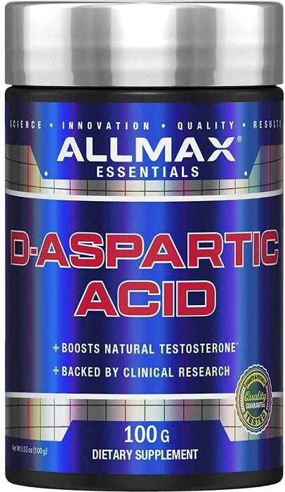 D - Aspartic Acid - 100 grams - VitaeSupps