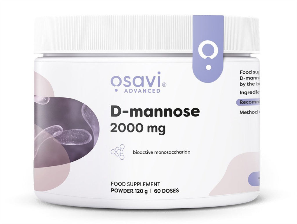 D - mannose Powder, 2000mg - 120 grams - VitaeSupps