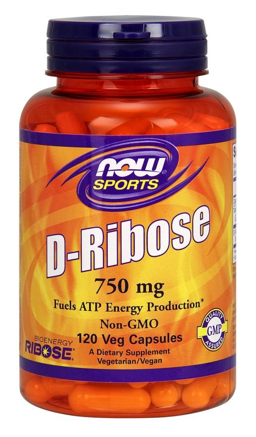 D - Ribose, 750mg - 120 vcaps - VitaeSupps